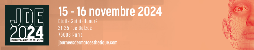 Journées de Dermatologie Esthetique 2024