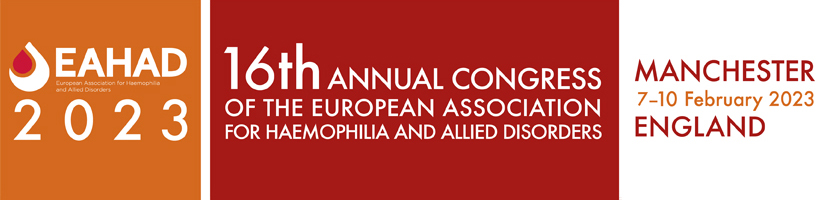 The 16th Annual Congress of the European Association for Haemophilia and Allied Disorders
