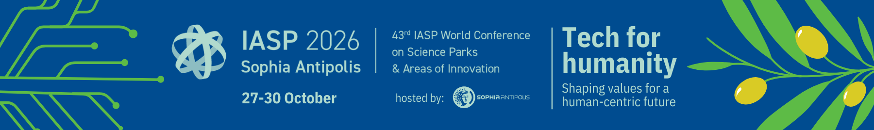 43rd IASP World Conference on Science Parks and Areas of Innovation