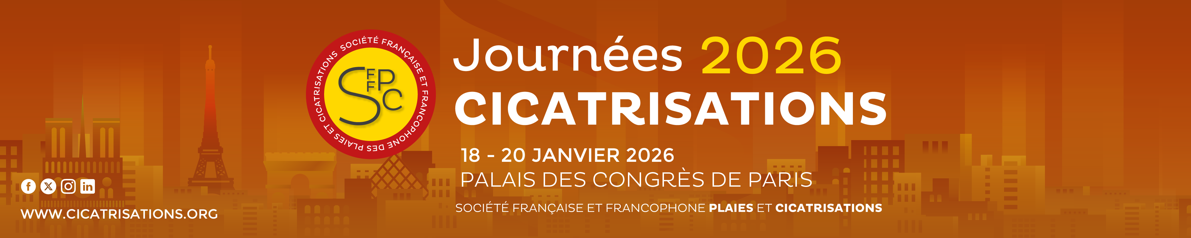 Journées Cicatrisations 2026